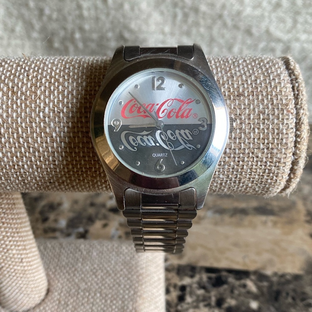 Coca-Cola Silver Watch